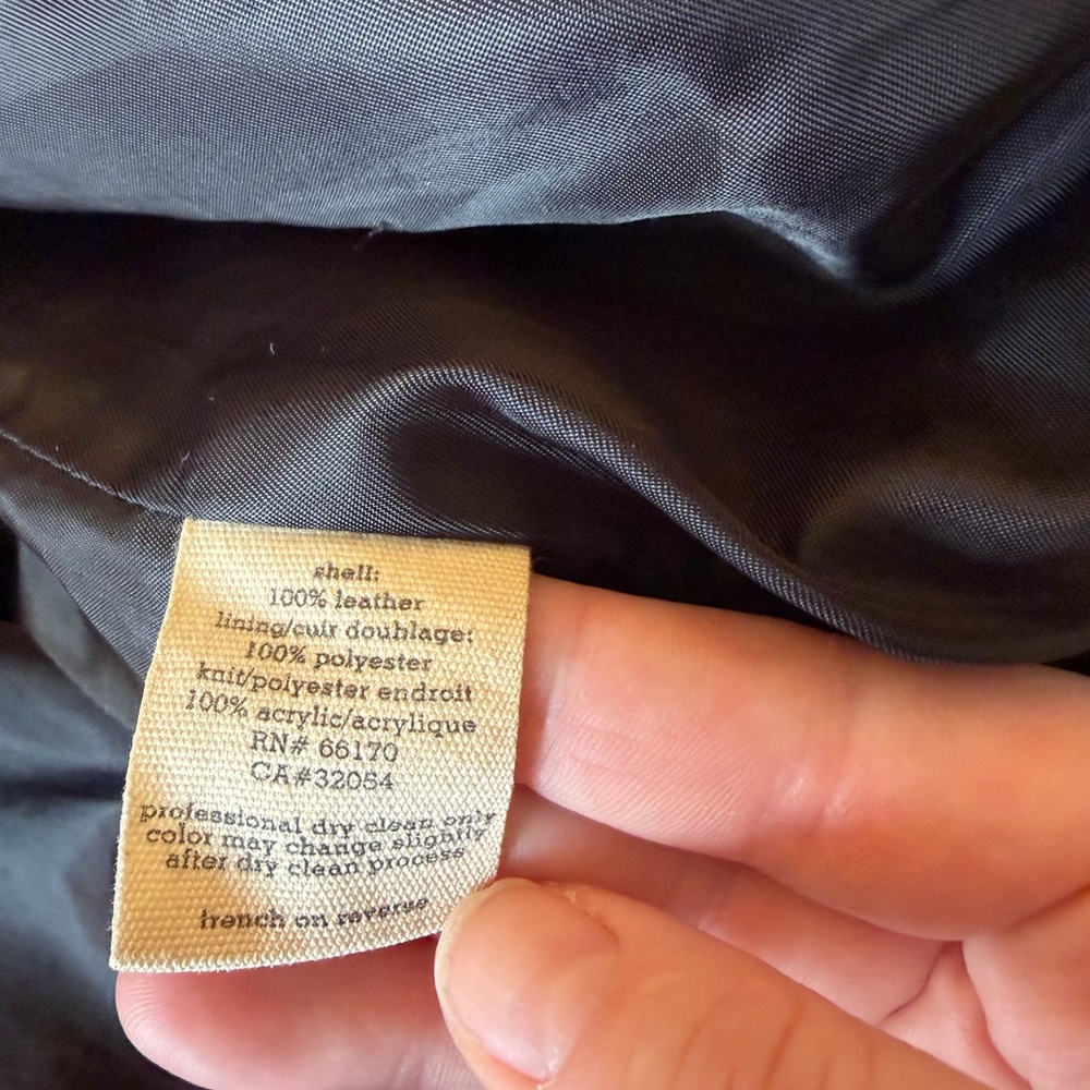 Black Leather Jacket - image 2